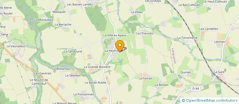 localisation de l'entreprise SCI LECORVAISIER-LE LABOURIER  CORSEUL