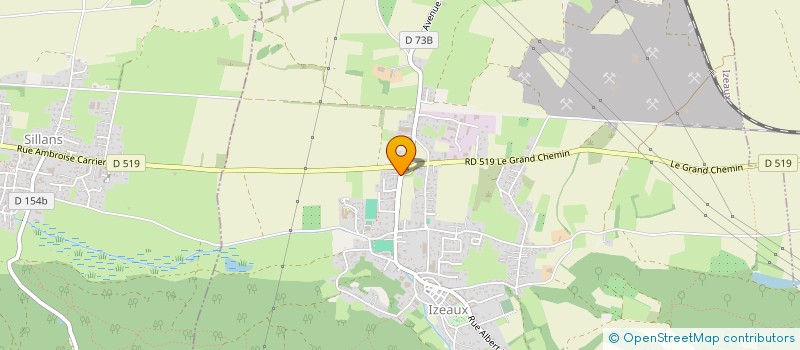 localisation de l'entreprise SCI LECOSTAN IMMOBILIER  IZEAUX