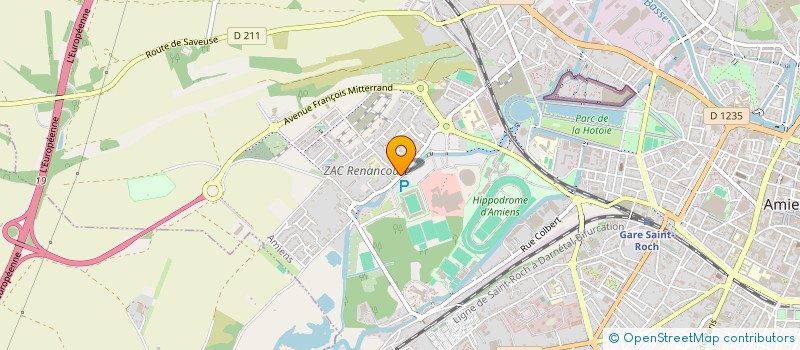 localisation de l'entreprise SCI LECOT à AMIENS
