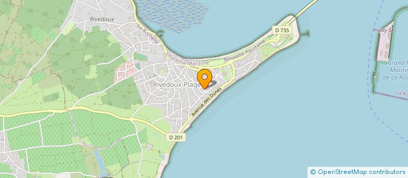 localisation de l'entreprise SCI LECOUFFE PERE ET FILS  RIVEDOUX-PLAGE