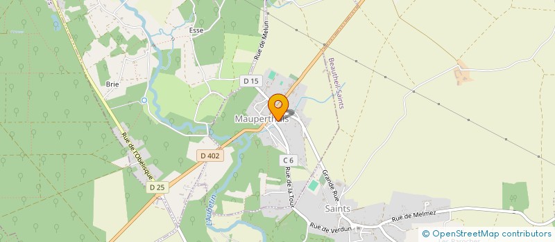 localisation de l'entreprise SCI LECOURBAY à MAUPERTHUIS