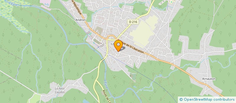 localisation de l'entreprise SCI LECOURT  MIOS