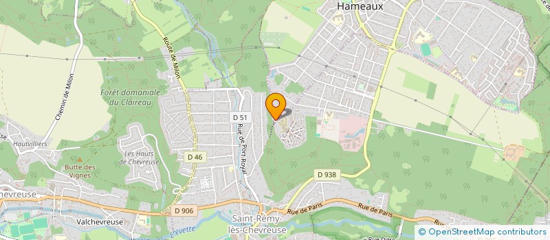 localisation de l'entreprise SCI LECOZ  MAGNY-LES-HAMEAUX