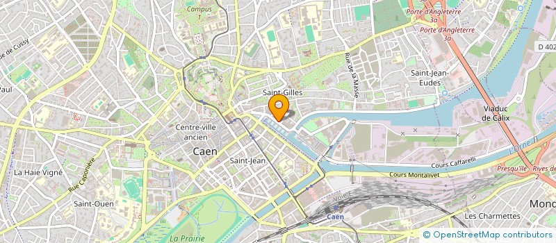 localisation de l'entreprise SCI LECRILUD à CAEN
