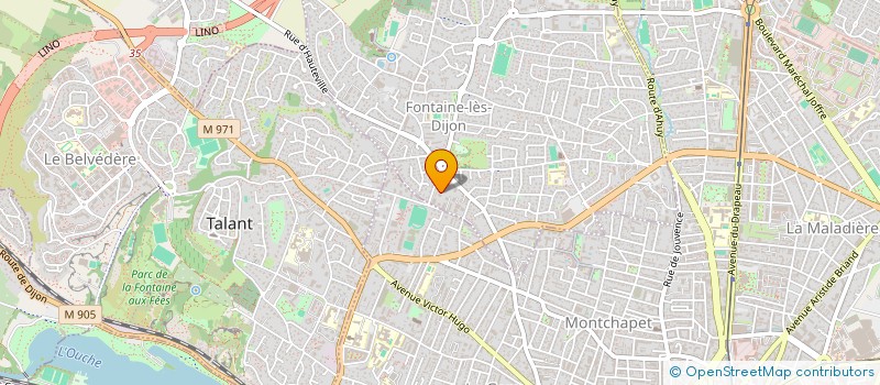 localisation de l'entreprise SCI LECRIVAIN  DAIX