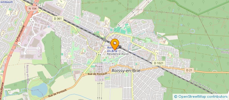 localisation de l'entreprise SCI LECROQ  ROISSY-EN-BRIE