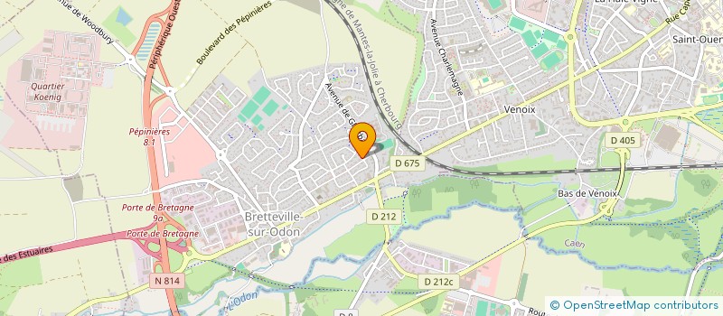 localisation de l'entreprise SCI LECUREUR  BRETTEVILLE-SUR-ODON