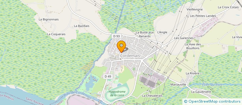 localisation de l'entreprise SCI LECUYER  CORDEMAIS