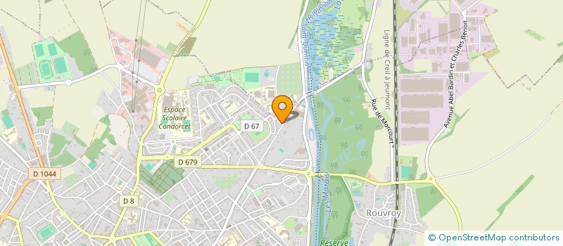 localisation de l'entreprise SCI LECUYER à SAINT-QUENTIN