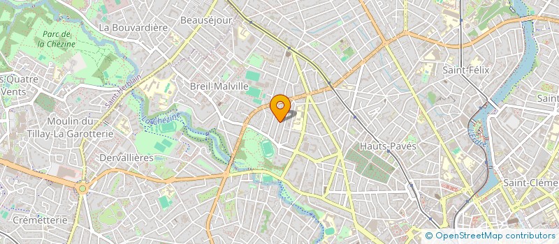 localisation de l'entreprise SCI LECUYER PONCIN à NANTES