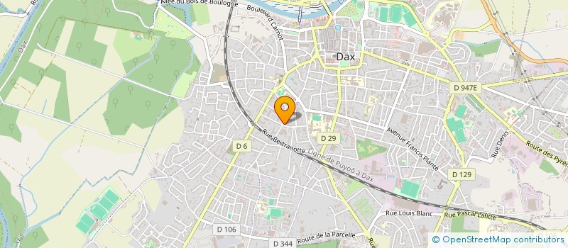 localisation de l'entreprise SCI LEDA IMMO  MEES