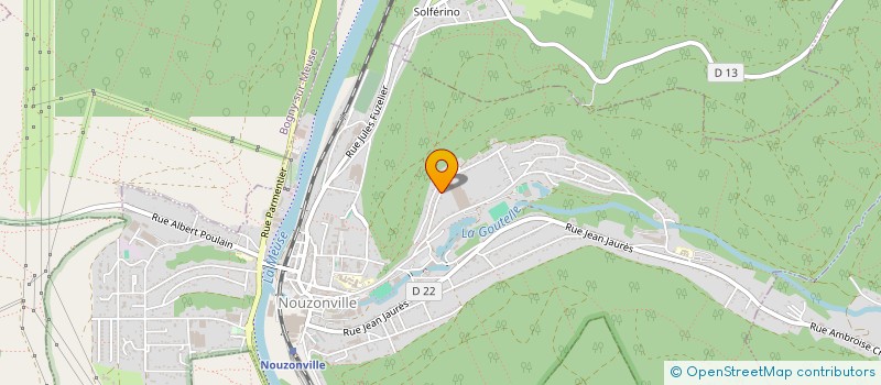 localisation de l'entreprise SCI LEDEME PERIN  NOUZONVILLE