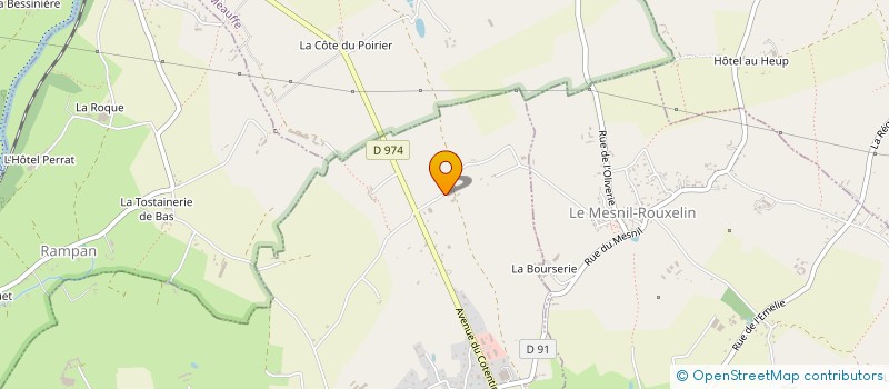 localisation de l'entreprise SCI LEDENTU  SAINT-GEORGES-MONTCOCQ