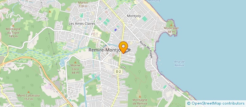 localisation de l'entreprise SCI LEDERSON  REMIRE-MONTJOLY