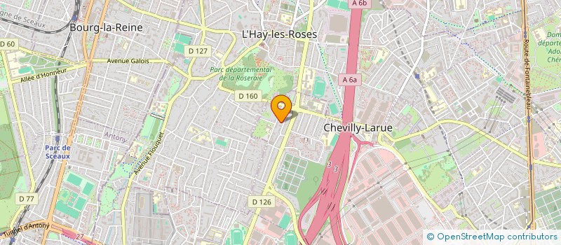 localisation de l'entreprise SCI LEDIR à CHEVILLY-LARUE