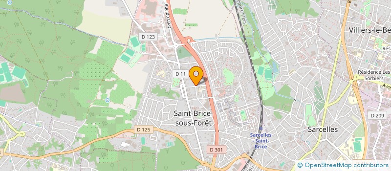 localisation de l'entreprise SCI LEDOURO à SAINT-BRICE-SOUS-FORET