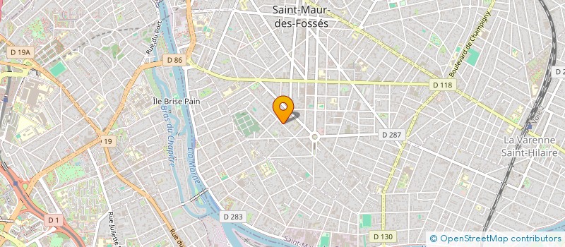 localisation de l'entreprise SCI LEDRU ROLLIN à SAINT-MAUR-DES-FOSSES