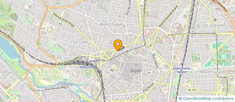localisation de l'entreprise SCI LEDUC  DIJON