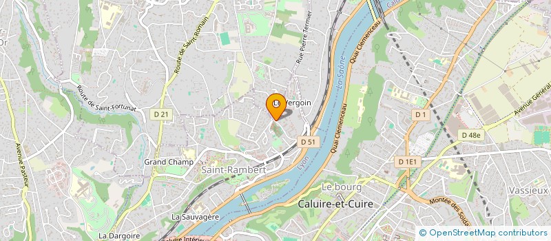 localisation de l'entreprise SCI LEDUC  LYON