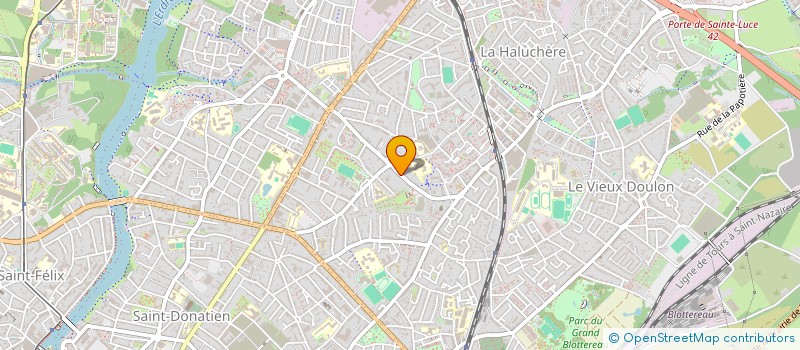 localisation de l'entreprise SCI LEDUC BONNEAU à NANTES