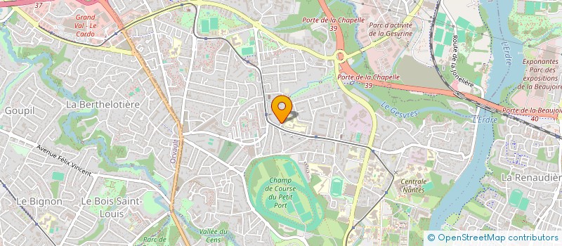 localisation de l'entreprise SCI LEDUC FRERES à NANTES