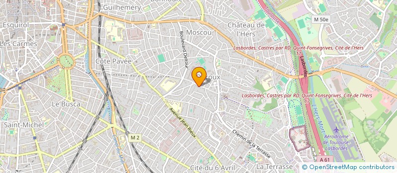 localisation de l'entreprise SCI LEE MERAK à TOULOUSE