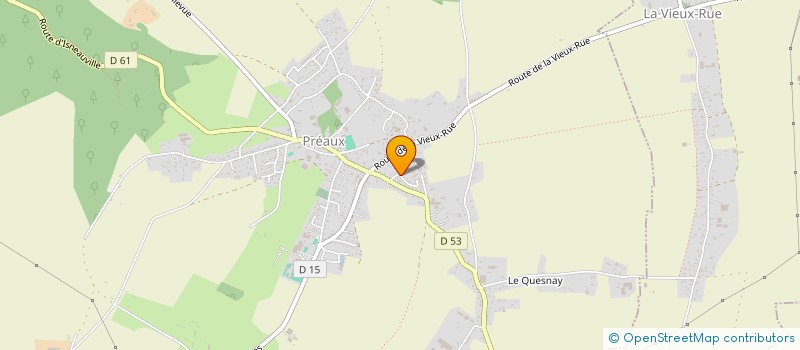 localisation de l'entreprise SCI LEEMAC  PREAUX