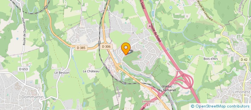 localisation de l'entreprise SCI LEFEBVRE  LISSIEU