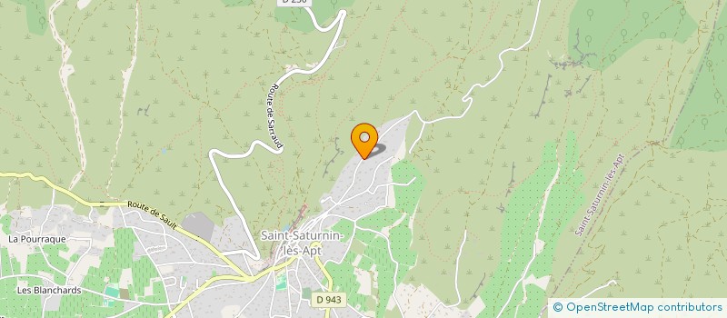 localisation de l'entreprise SCI LEFEBVRE  SAINT-SATURNIN-LES-APT