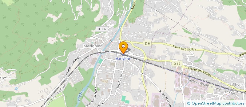 localisation de l'entreprise SCI LEFEBVRE  MARIGNIER