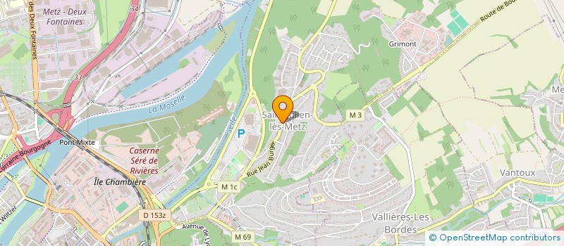 localisation de l'entreprise SCI LEFEUVRE à SAINT-JULIEN-LES-METZ