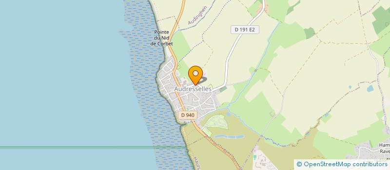 localisation de l'entreprise SCI LEFEVRE  AUDRESSELLES