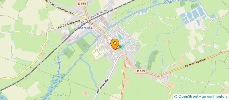 localisation de l'entreprise SCI LEFEVRE à TAISNIERES-EN-THIERACHE