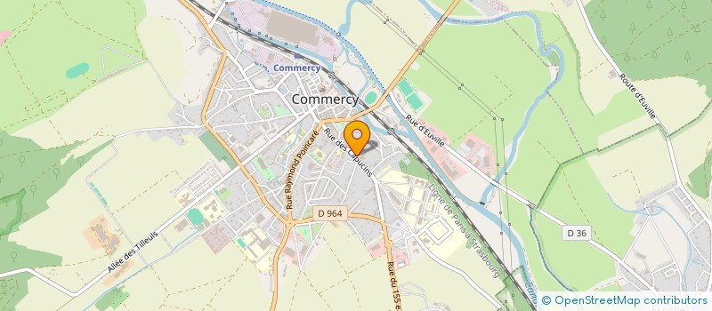 localisation de l'entreprise SCI LEFEVRE à COMMERCY