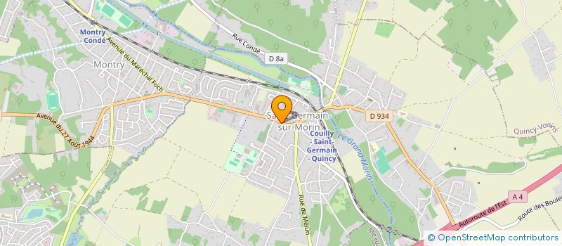 localisation de l'entreprise SCI LEFEVRE  SAINT-GERMAIN-SUR-MORIN