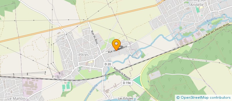 localisation de l'entreprise SCI LEFEVRE  PITRES