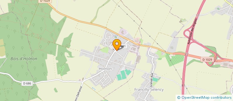 localisation de l'entreprise SCI LEFEVRE  HOLNON