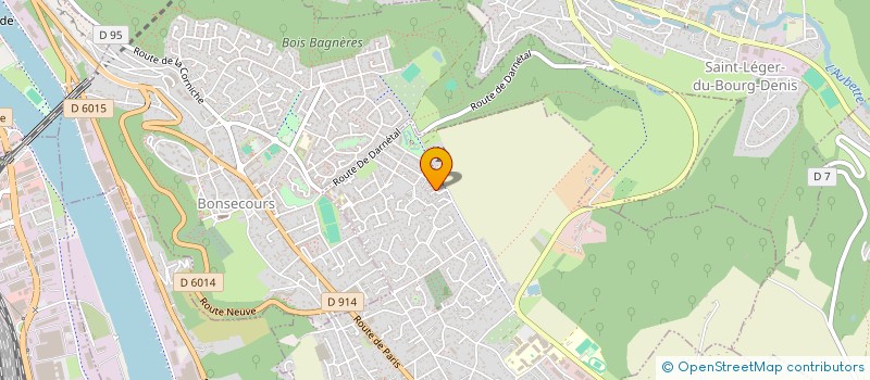 localisation de l'entreprise SCI LEFINVEST  LE MESNIL-ESNARD