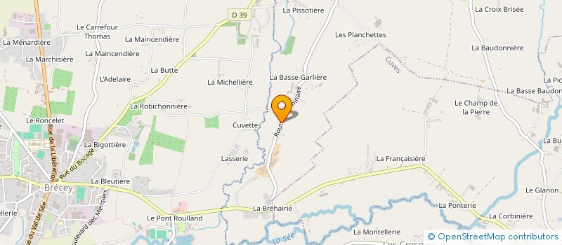 localisation de l'entreprise SCI LEFORGEAIS REALISATIONS  SAINT-LAURENT-DE-CUVES