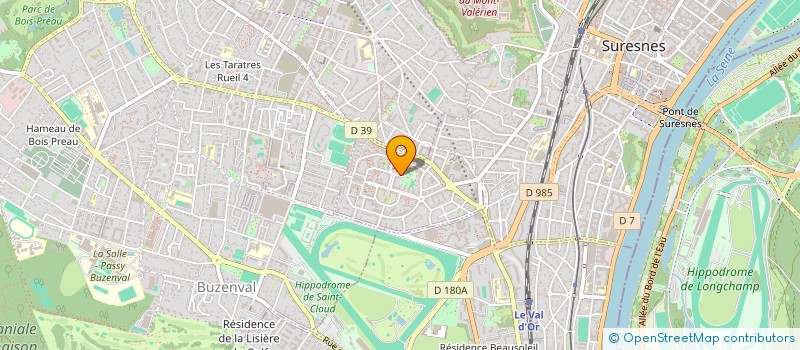 localisation de l'entreprise SCI LEFRANC à SURESNES