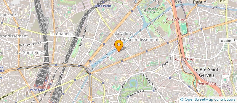 localisation de l'entreprise SCI LEFRANCQ ET ASSOCIES  PARIS