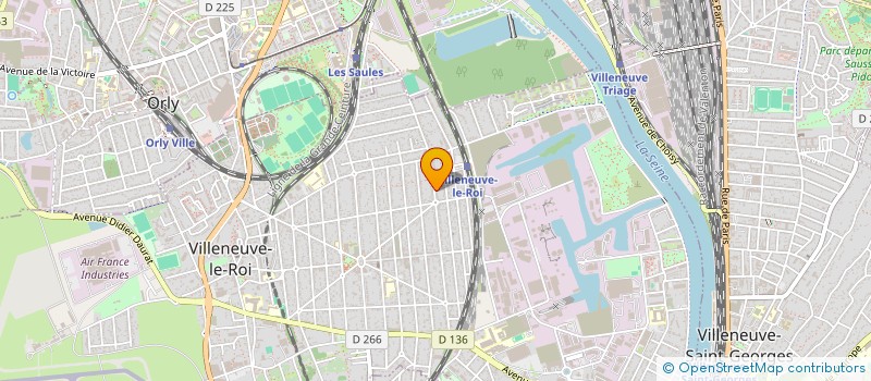 localisation de l'entreprise SCI LEFT  VILLENEUVE-LE-ROI