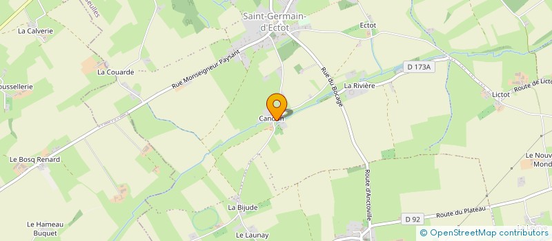 localisation de l'entreprise SCI LEGA  AURSEULLES