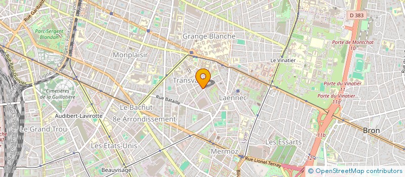 localisation de l'entreprise SCI LEGACY  LYON