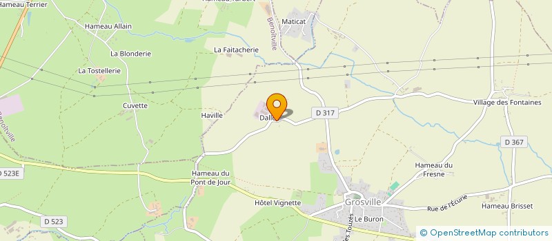 localisation de l'entreprise SCI LEGAM  GROSVILLE