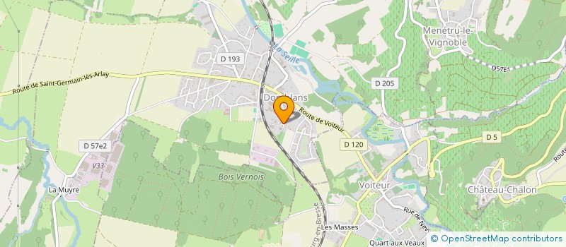 localisation de l'entreprise SCI LEGAUT CONSTRUCTION  DOMBLANS