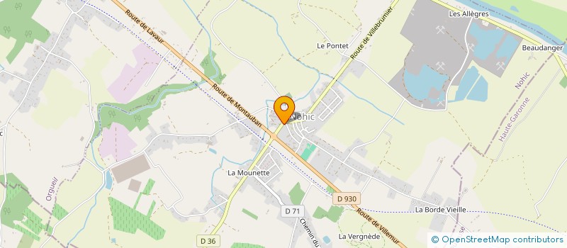 localisation de l'entreprise SCI LEGAY  NOHIC