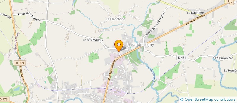 localisation de l'entreprise SCI LEGEMBLE  GRANDPARIGNY