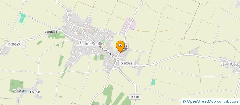 localisation de l'entreprise SCI LEGENDE PERSONNELLE  SAINT-VIVIEN