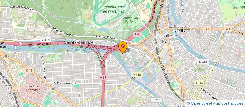 localisation de l'entreprise SCI LEGENDRE à SAINT-MAURICE